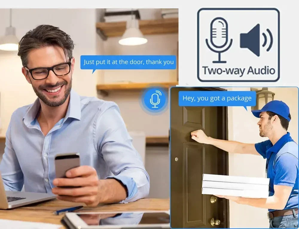 TUYA 5MP Smart Life CCTV Wifi cámara inalámbrica cámaras de vigilancia de seguridad al aire libre Color nocturno AI seguimiento inteligente Audio bidireccional