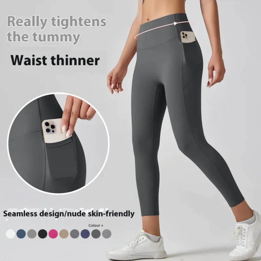 Leggings Deportivos de Cintura Alta- Moldea tu Cuerpo con Estilo
