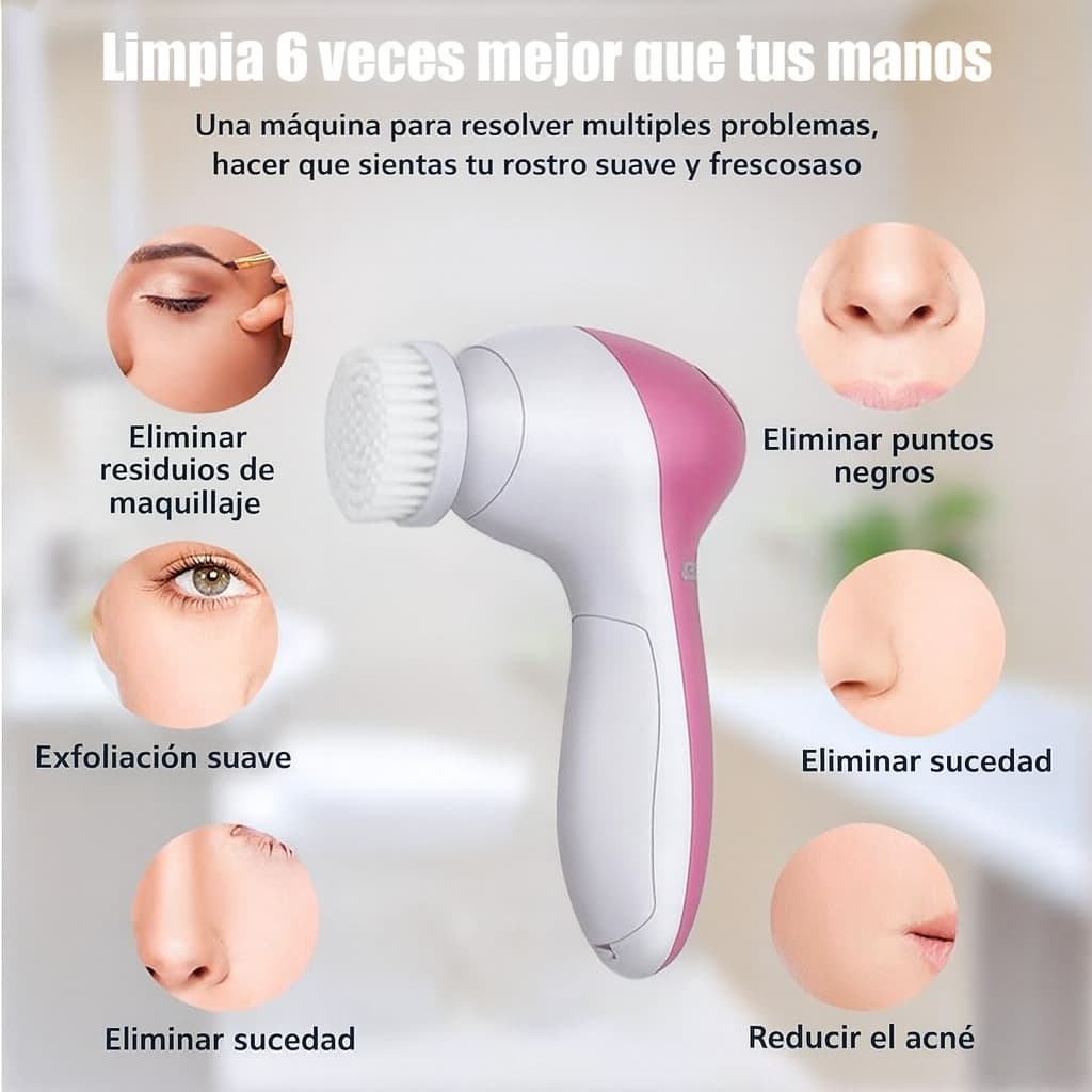 Multipurpose facial brush